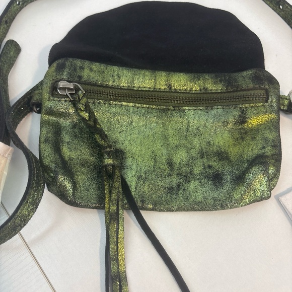 Free People 100% Cow Leather Mini Crossbody Purse NWT - Picture 4 of 10